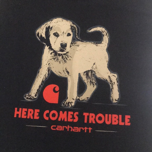 Adorable carhartt puppy shirt - Picture 3 of 8